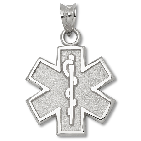 Star of Life 5/8in Charm