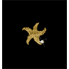 14KT Gold Starfish Pendant with Diamond