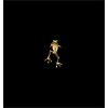 14KT Gold Frog Wiggle Earrings