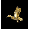 14KT Gold Duck Pendant