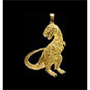 14KT Gold Dinosaur Pendant