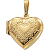 11/16in Heart Locket - Clearance
