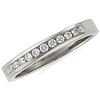 1/4 CT TW Diamond Platinum Band