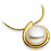 14kt Yellow Gold 12mm South Sea Cultured Pearl Pendant