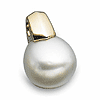 11mm South Sea Cultured Pearl Pendant - 14kt Yellow Gold