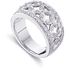 1/3 CT TW 14kt White Gold Diamond Fashion Ring
