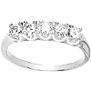 1/2 CT TW Moissanite Anniversary Band - Custom
