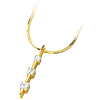1/2 CT TW Moissanite Necklace - Clearance