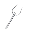 1/2 CT TW Moissanite 3-Stone Pendant - Clearance