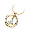 1/3 CT TW Moissanite Pendant