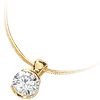 1 CT TW Moissanite Pendant