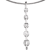 1 CT TW Journey Diamond Pendant - Clearance
