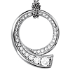 1/3 CT TW Journey Diamond Pendant - Clearance