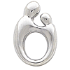 14k Mother and Child Pendant