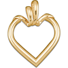 1in Heart Pendant - Clearance