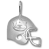 Auburn Tigers 3/4in Sterling Silver Helmet Pendant
