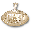 Auburn Tigers 1/2in Football Pendant