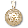 Auburn Tigers 1/2in Basketball Pendant