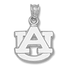 Auburn Tigers 1/2in Sterling Silver AU Pendant