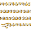 Diamond 3-Prong Bracelet G-H / SI2-SI3