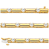 Diamond Bar Link Bracelet G-H / SI2-SI3