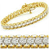 Illusion Set Diamond Bracelet G-H / SI2-SI3
