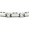 Diamond Bar Link Bracelet G-H / SI2-SI3