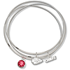 Kansas City Chiefs Triple Bangle Bracelet Set