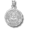 Central Michigan 5/8in Sterling Silver Seal Pendant