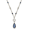Indianapolis Colts Crystal Logo Necklace