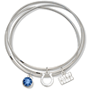 Indianapolis Colts Triple Bangle Bracelet Set