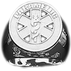 Paramedic Badge Ring - Sterling Silver