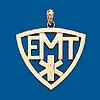 14kt Gold EMT Logo Pendant