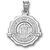 Clemson Tigers 5/8in Sterling Silver Seal Pendant