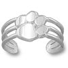 Clemson Tigers Sterling Silver Toe Ring