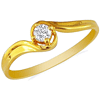 Diamond Promise Ring with .05ct Diamond - 10k Yellow Gold
