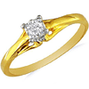 .05ct Diamond Promise Ring - 10k Yellow Gold
