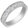 1/3 CT TW Channel-Set Diamond Ring