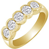 1 1/4 CT TW Five-Stone Diamond Ring