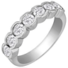 1 1/2 CT TW Seven-Stone Diamond Ring