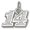 Sterling Silver Tony Stewart Driver 14 5/16in Pendant