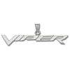 Dodge Viper 7/16 inch Sterling Silver Pendant
