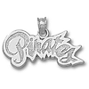 East Carolina Pirates 1/2in Sterling Silver Pendant