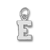Eastern Kentucky Colonels 3/8in Sterling Silver E Charm