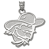 Eastern Kentucky U 3/4in Sterling Silver