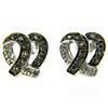 14kt White Gold Diamond Earrings