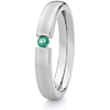 Titanium 4mm Tension Band with Emerald