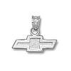 Chevy Bow Tie Logo 1/4in Sterling Silver Pendant