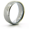 8mm Domed Titanium Scottish Rite Ring