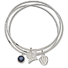 Milwaukee Brewers Triple Bangle Bracelet
